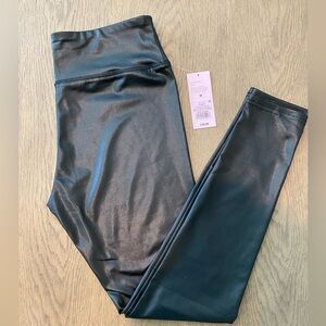 Faux leather leggings